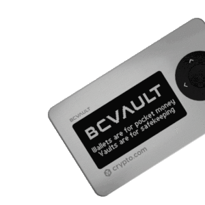 BC Vault Crypto.com – branded Quicksilver