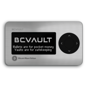 BC Vault Bitcoin Moon Edition Quicksilver
