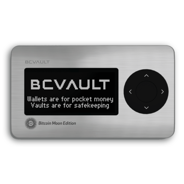 BC Vault Bitcoin Moon Edition Quicksilver